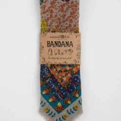 Natural Life Printed Bandana - Terracotta Mandala