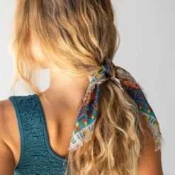 Natural Life Printed Bandana - Terracotta Mandala -Natural Life Shop SCV000016 3 scaled