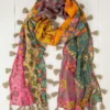 Natural Life Sayulita Scarf - Patchwork -Natural Life Shop SCV171 new scaled