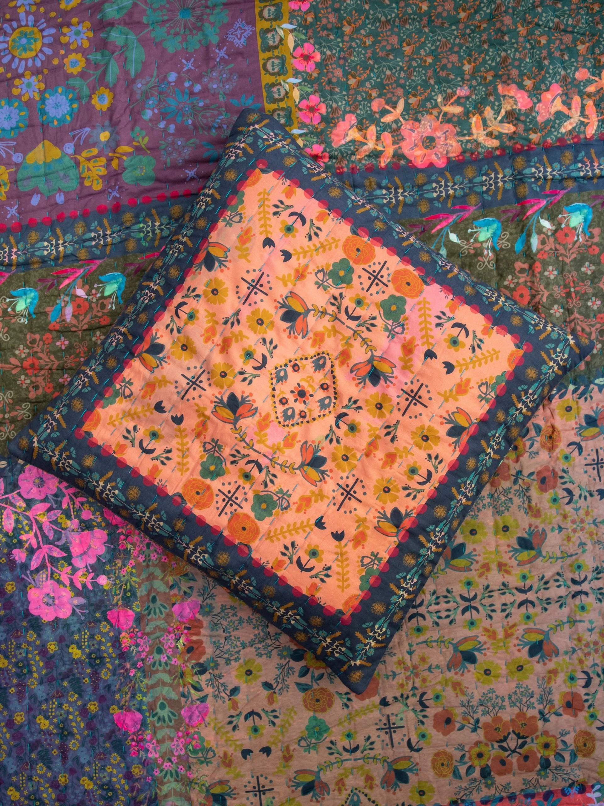 Natural Life Maia Reversible Euro Sham 5 Natural Life Maia Reversible Euro Sham - Image 3