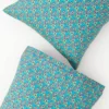 Natural Life Mix & Match Soft Cotton Pillow Case - Turquoise Halle -Natural Life Shop SHT000081 scaled
