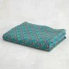 Natural Life Mix & Match Soft Cotton Flat Sheet - Turquoise Halle