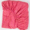 Natural Life Mix & Match Soft Cotton Fitted Sheet - Pink Emma -Natural Life Shop SHT007 scaled