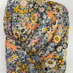 Natural Life Mix & Match Soft Cotton Fitted Sheet - Grey Cara