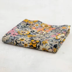 Natural Life Mix & Match Soft Cotton Flat Sheet - Grey Cara