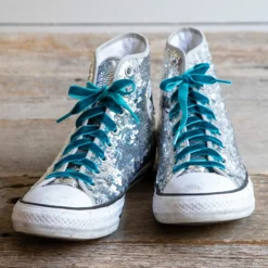 Natural Life Shoelaces, Set Of 2 - Teal -Natural Life Shop SLC008 scaled