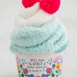 Natural Life Cozy Cupcake Socks - Make The World Better