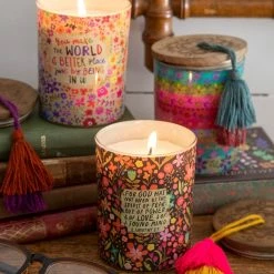 Natural Life Soy Jar Candle - World Better