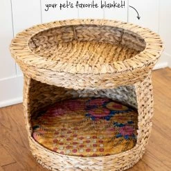 Natural Life Cat Bed Side Table -Natural Life Shop TBL004 4 scaled