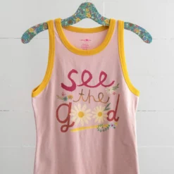 Natural Life Ringer Tank Top - See The Good -Natural Life Shop TEE000611 scaled