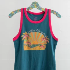Natural Life Ringer Tank Top - Sunshine State Of Mind -Natural Life Shop TEE000625 1 scaled