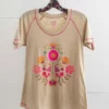 Natural Life Boho Tee Shirt - Folk Flower -Natural Life Shop TEE000685 scaled