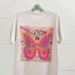 Natural Life Comfy Tee Shirt - Your Wings Exist -Natural Life Shop TEE000745 1 20copy scaled