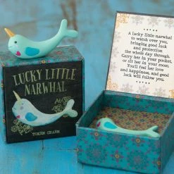 Natural Life Lucky Keepsake Charm - Narwhal