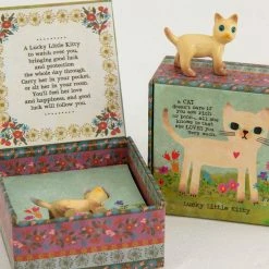 Natural Life Lucky Keepsake Charm - Kitty