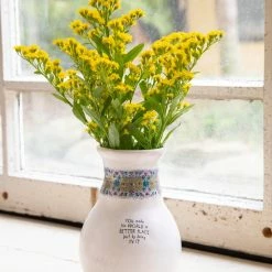 Natural Life Catalina Ceramic Bouquet Vase - You Make The World Better -Natural Life Shop VASE032 A1 scaled