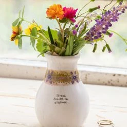 Natural Life Catalina Ceramic Bud Vase - Spread Kindness 9 Natural Life Catalina Ceramic Bud Vase - Spread Kindness -Natural Life Shop VASE034 A1 scaled