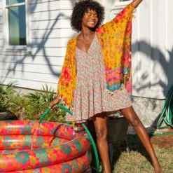 Natural Life Riley Dress - Neon Ditsy Floral 10 Natural Life Riley Dress - Neon Ditsy Floral -Natural Life Shop VP3A0374 scaled