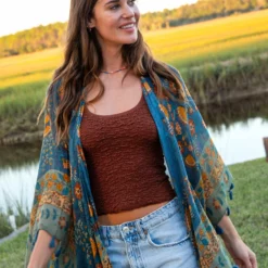 Natural Life Danielle Square Neck Tank - Coffee -Natural Life Shop VP3A1842 scaled