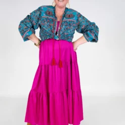 Natural Life Francesca Cotton Blouse - Turquoise -Natural Life Shop VP3A2491 7b3c590a 2f07 4c23 aa6f a23ef3bc6880 scaled