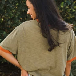 Natural Life Ringer Oversized Tee Shirt - Sun Child -Natural Life Shop VP3A3523 scaled