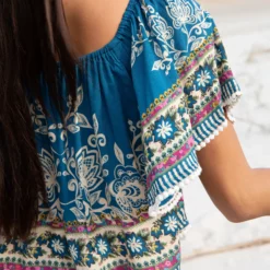 Natural Life Sabrina Crop Top - Navy Borders 13 Natural Life Sabrina Crop Top - Navy Borders -Natural Life Shop VP3A5491 20copy