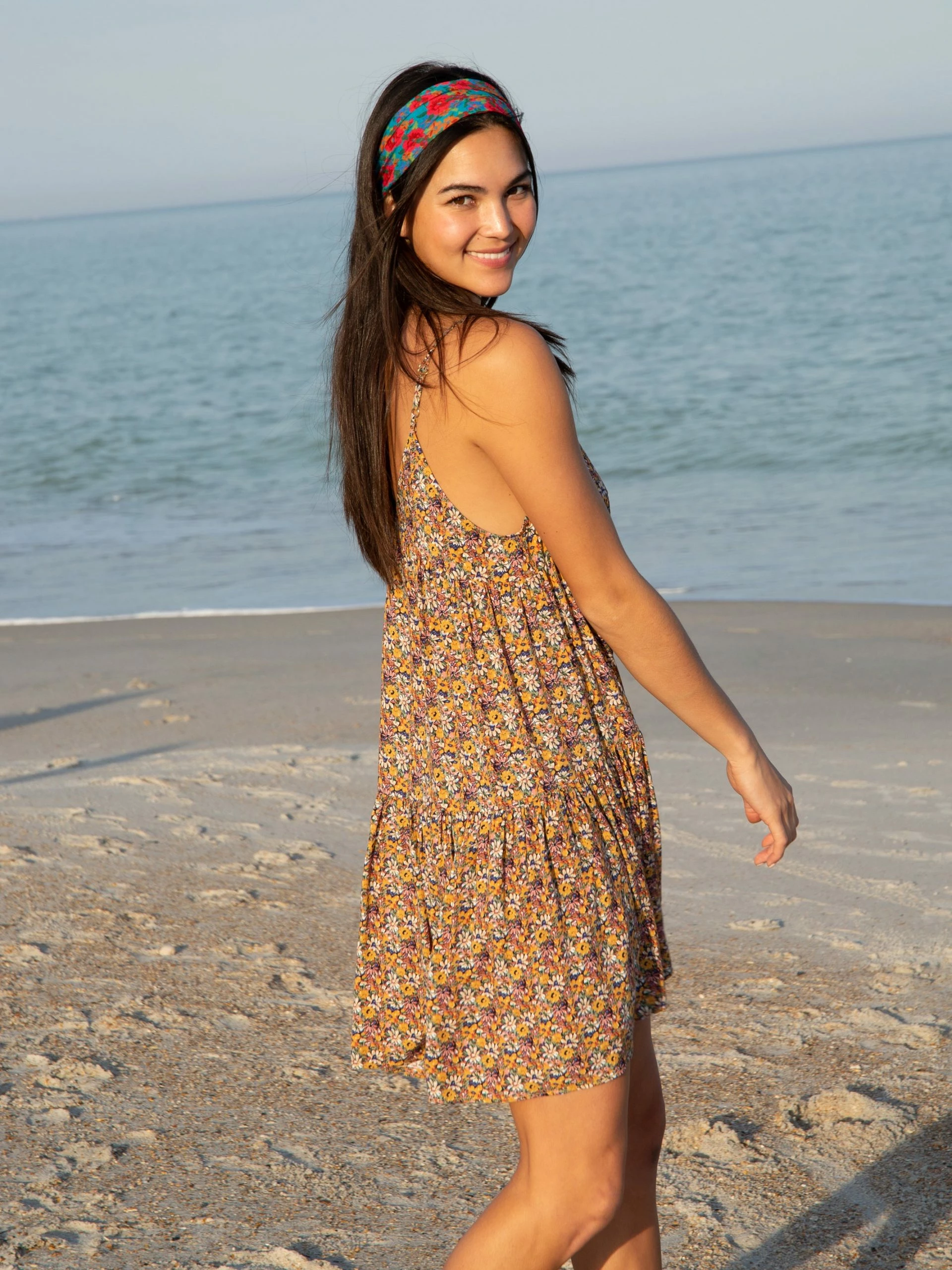 Natural Life Riley Dress - Pink Multi Floral 6 Natural Life Riley Dress - Pink Multi Floral - Image 4