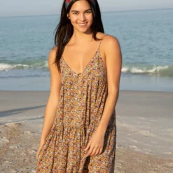 Natural Life Riley Dress - Pink Multi Floral