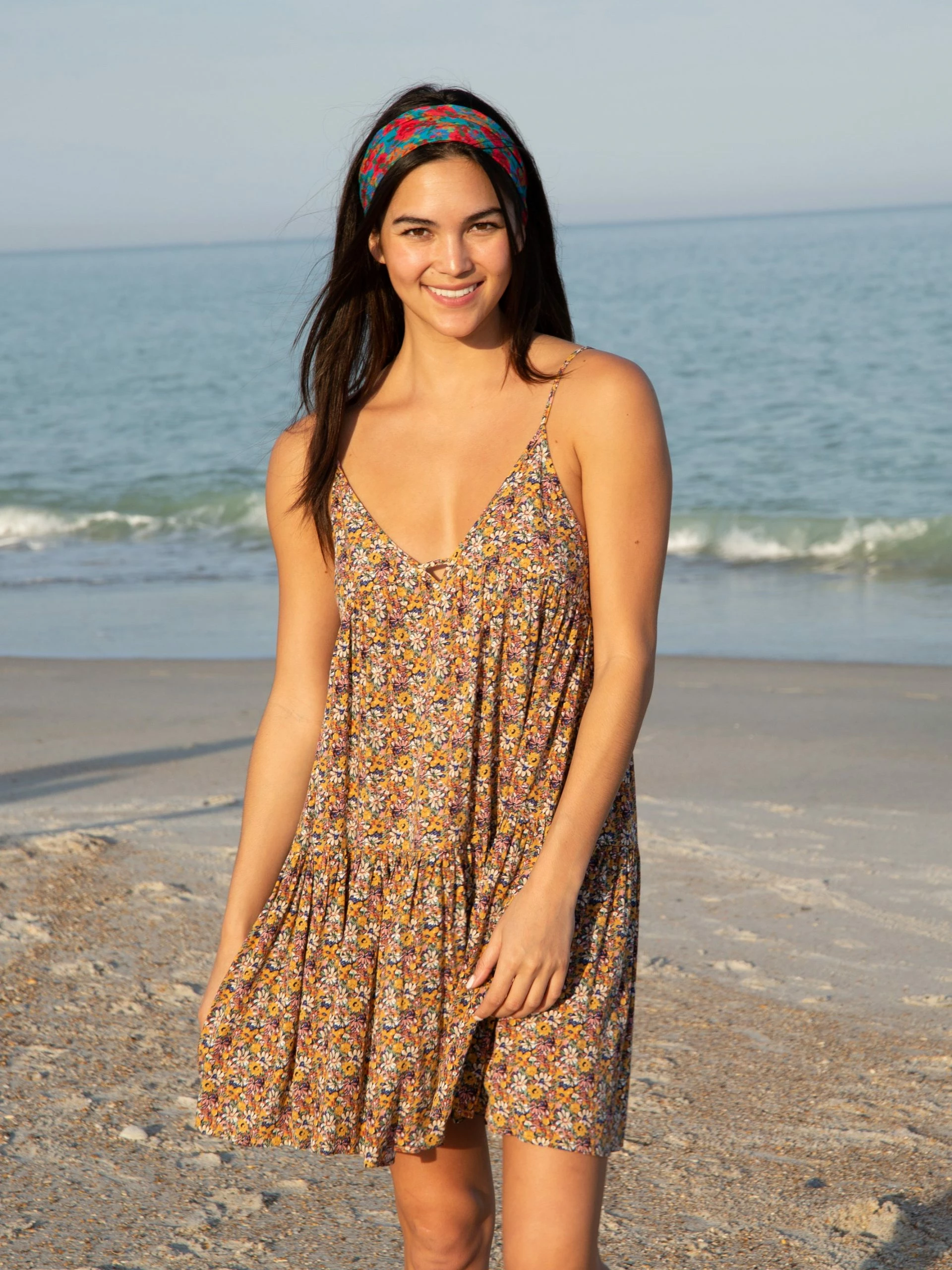 Natural Life Riley Dress - Pink Multi Floral 3 Natural Life Riley Dress - Pink Multi Floral