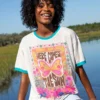 Natural Life Ringer Oversized Tee Shirt - Here Comes The Sun -Natural Life Shop VP3A8477 scaled
