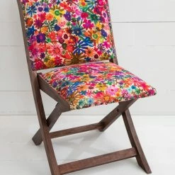 Natural Life Favorite Anywhere Chair - Bright Floral -Natural Life Shop WDCHR000003 scaled