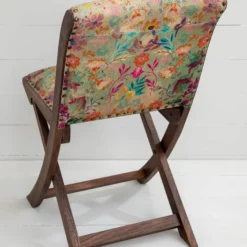 Natural Life Favorite Anywhere Chair - Tan Floral -Natural Life Shop WDCHR000006 1 scaled