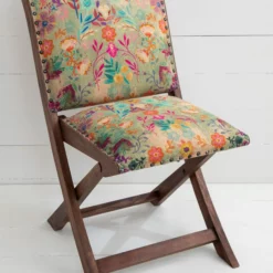 Natural Life Favorite Anywhere Chair - Tan Floral -Natural Life Shop WDCHR000006 scaled