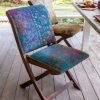 Natural Life Favorite Anywhere Chair - Indigo Patchwork -Natural Life Shop WDCHR000007 3 scaled