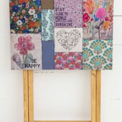 Natural Life Wooden TV Tray Table - Patchwork -Natural Life Shop WDTRS004 2 scaled