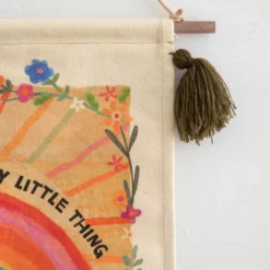 Natural Life Tassel Wall Tapestry - Grateful -Natural Life Shop WHG000017 2 scaled