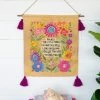 Natural Life Tassel Wall Tapestry - Little Things 1 Natural Life Tassel Wall Tapestry - Little Things -Natural Life Shop WHG000020 scaled