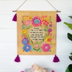 Natural Life Tassel Wall Tapestry - Little Things