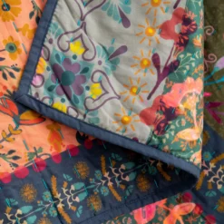 Natural Life Maia Reversible Quilt -Natural Life Shop bungalow patchwork 2 scaled