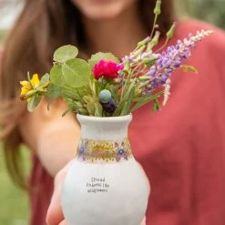 Natural Life Catalina Ceramic Bud Vase - Spread Kindness