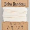 Natural Life Solid Boho Bandeau® Headband - Cream 1 Natural Life Solid Boho Bandeau® Headband - Cream -Natural Life Shop cream boho bandeau scaled