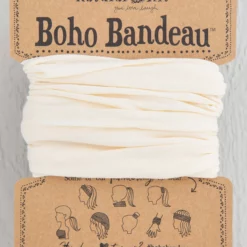 Natural Life Solid Boho Bandeau® Headband - Cream