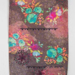 Natural Life Full Boho Bandeau® Headband - Espresso Bright Floral -Natural Life Shop espresso bright floral boho bandeau A1 scaled