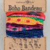 Natural Life Full Boho Bandeau® Headband - Multi Stripe -Natural Life Shop mixed print boho bandeau scaled