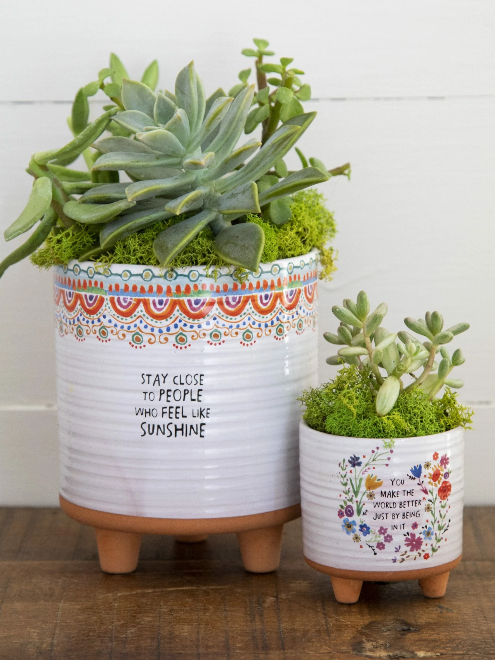 Natural Life Mini Artisan Planter - World Better 4 Natural Life Mini Artisan Planter - World Better - Image 2