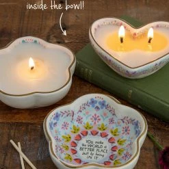 Natural Life Shaped Secret Message Candle - World Better