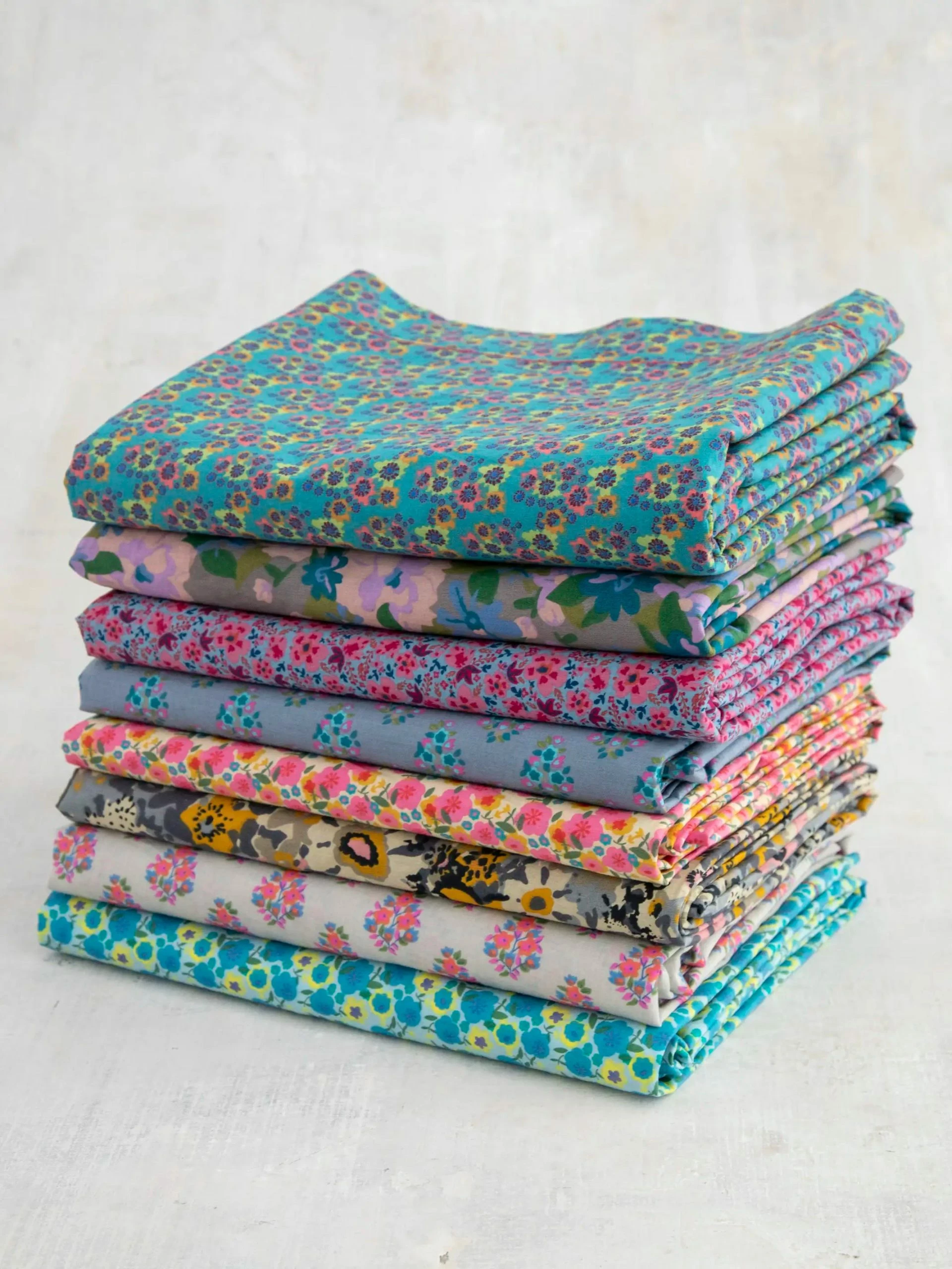 Natural Life Mix & Match Soft Cotton Flat Sheet - Blue Molly 6 Natural Life Mix & Match Soft Cotton Flat Sheet - Blue Molly - Image 4